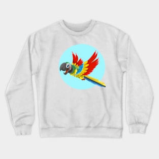 Happy Parrot Crewneck Sweatshirt